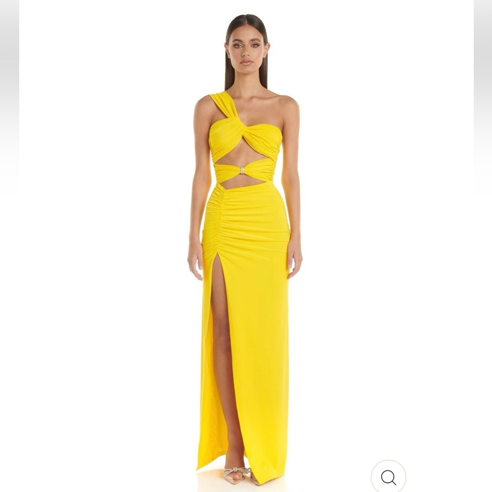 COPY - Jaus Natalie yellow maxi dress